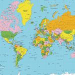 Printable World Map Free | Sitedesignco   Free Printable World Map