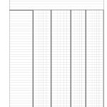 Printable+4+Column+Template | Charts For School | Templates, Planner   Free Printable 4 Column Ledger Paper
