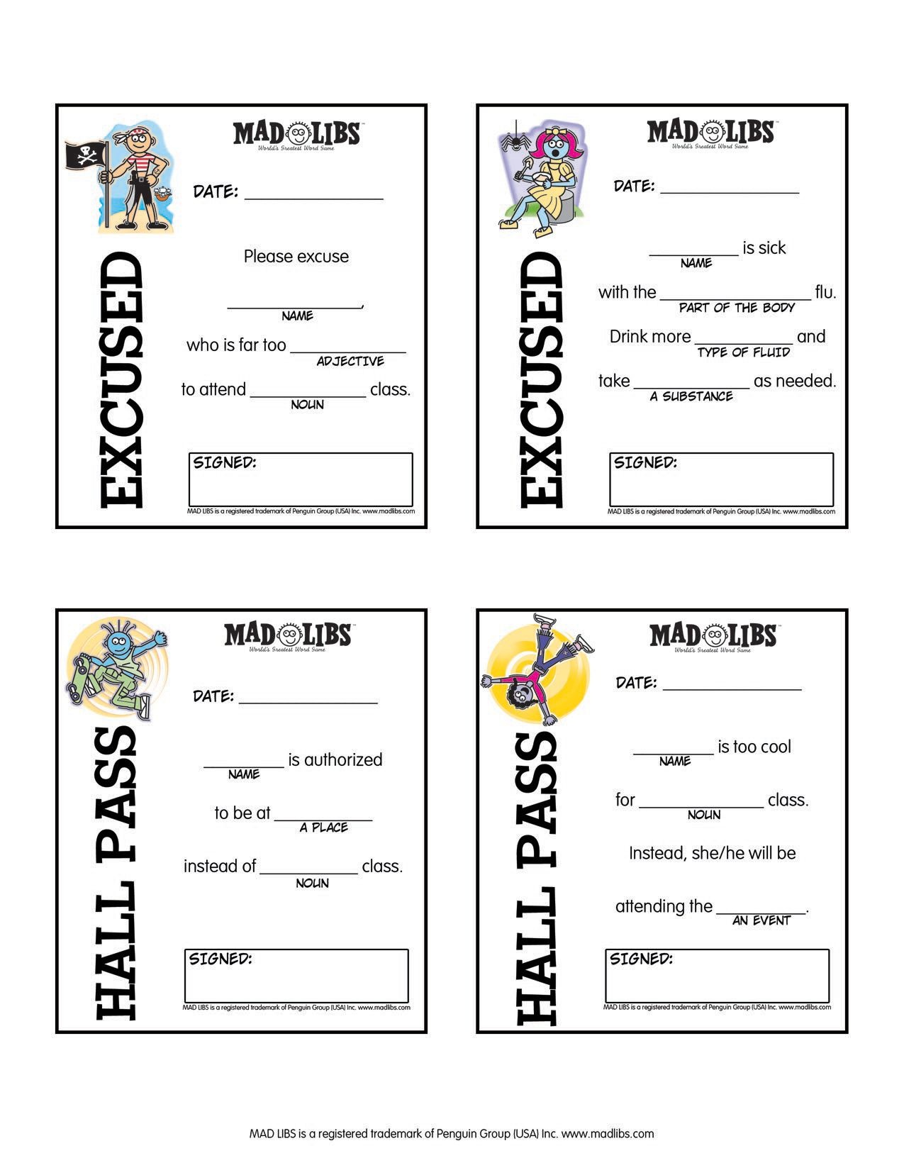 Hall Pass Template For Teachers Teacher Printables School Bus Free