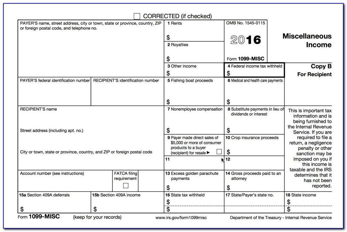 Process 1099 Misc Forms – Buildium Help Center Within Printable 1099 - Free Printable 1099 Form