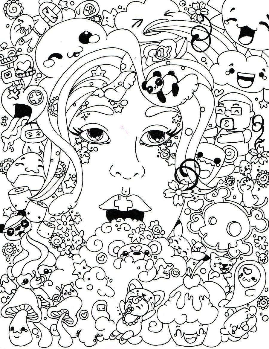 Free Printable Trippy Coloring Pages Free Printable