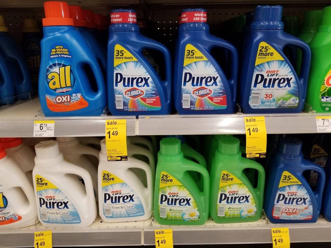 Purex Laundry Detergent Just $1 95 At Dollar General living Rich Free