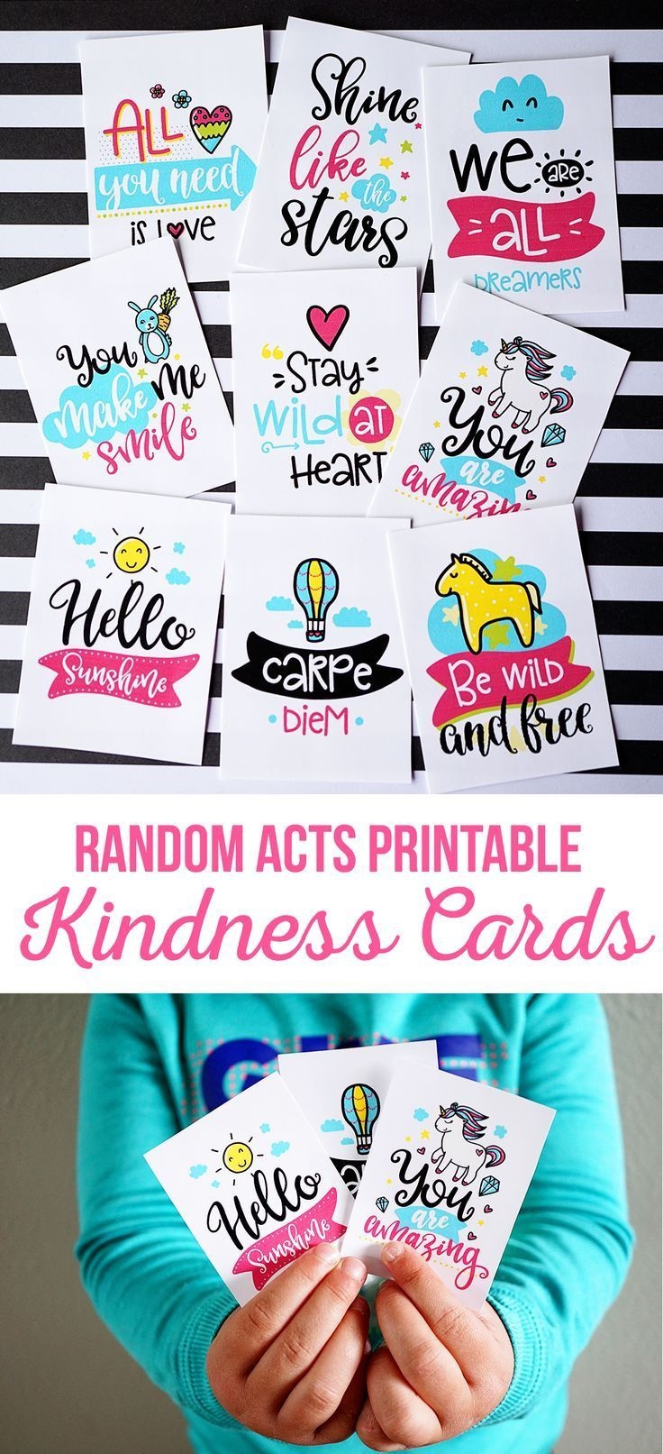 Random Acts Printable Kindness Cards | Free Printables! | Kindness - Free Printable Kindness Cards