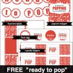 Ready To Pop Free Printables | Mermaid Baby Shower | Imprimibles   Free Printable She's Ready To Pop Labels