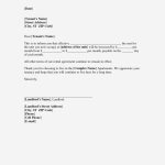 Rent Increase Letter To Tenant Template   Free Printable Rent Increase Letter