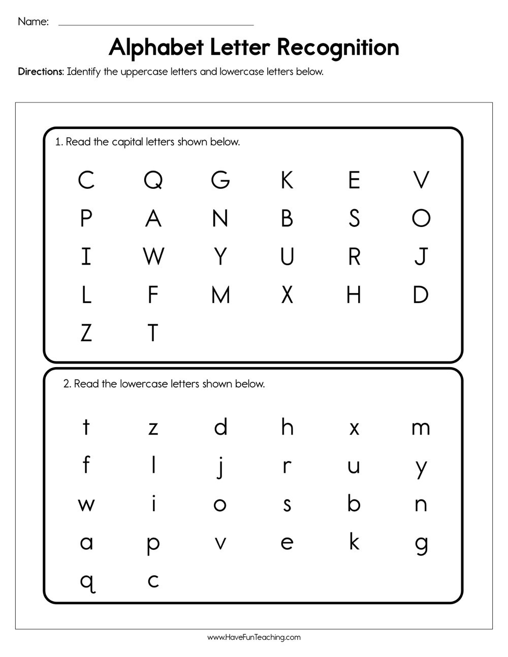 Resources | Phonics | Worksheets - Free Printable Phonics Assessments