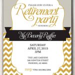 Retirement Party Invitation Template Microsoft | Retirment Party   Free Printable Retirement Party Invitations