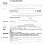 Sample Employment Contract. | Sample Contracts | Job Application   Free Printable Employment Contracts