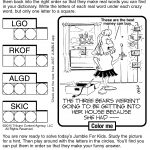 Sample Of Jumble For Kids | Tribune Content Agency (March 8, 2015)   Free Printable Jumble Word Games