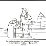 Saul And Samuel   Bible Coloring Pages | What's In The Bible?   Free Printable Bible Characters Coloring Pages