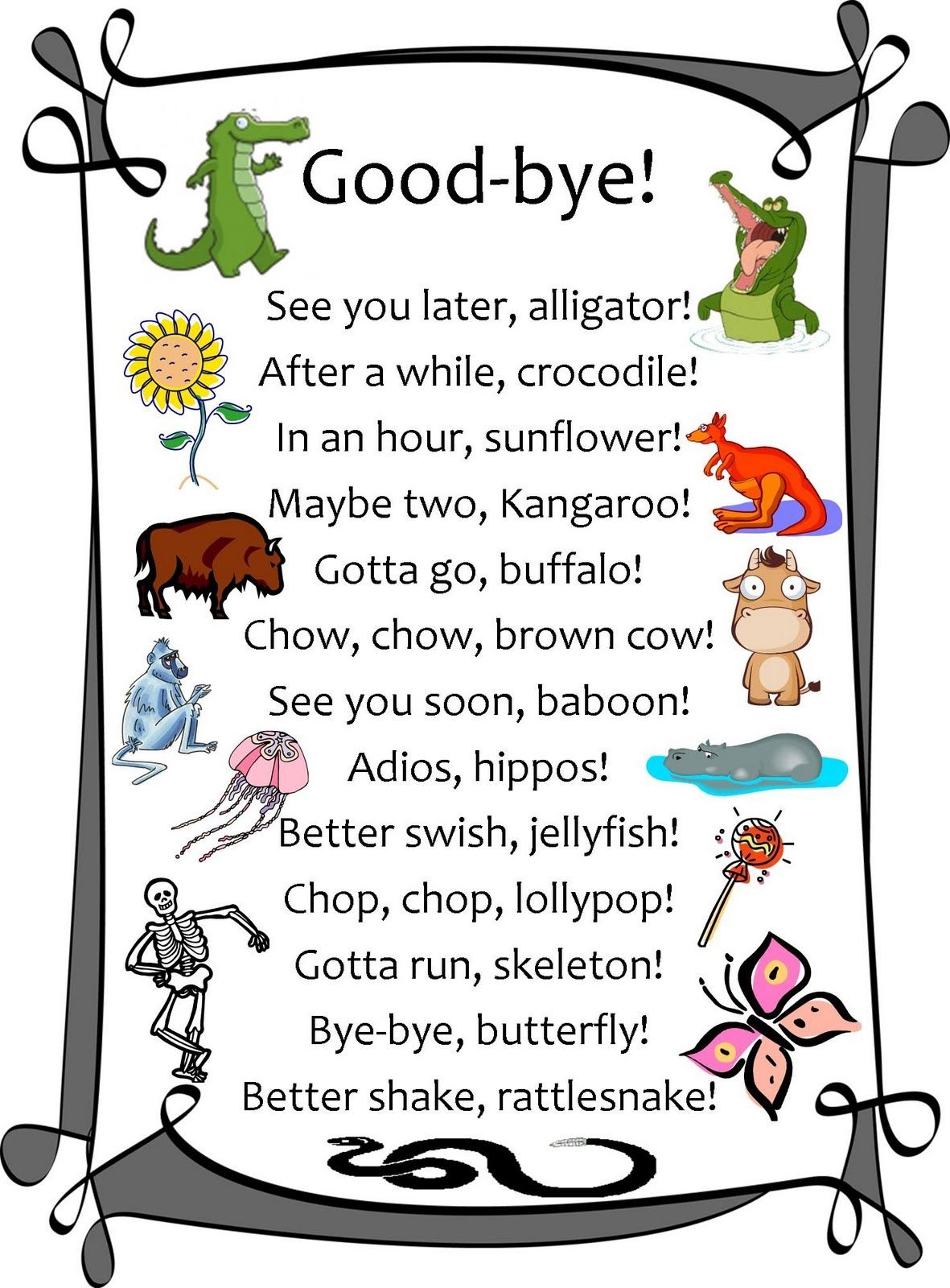 Free Printable Goodbye Cards Free Printable