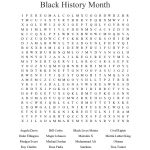 Segregation Crossword Puzzle Word Search   Wordmint   Free Printable Black History Month Word Search