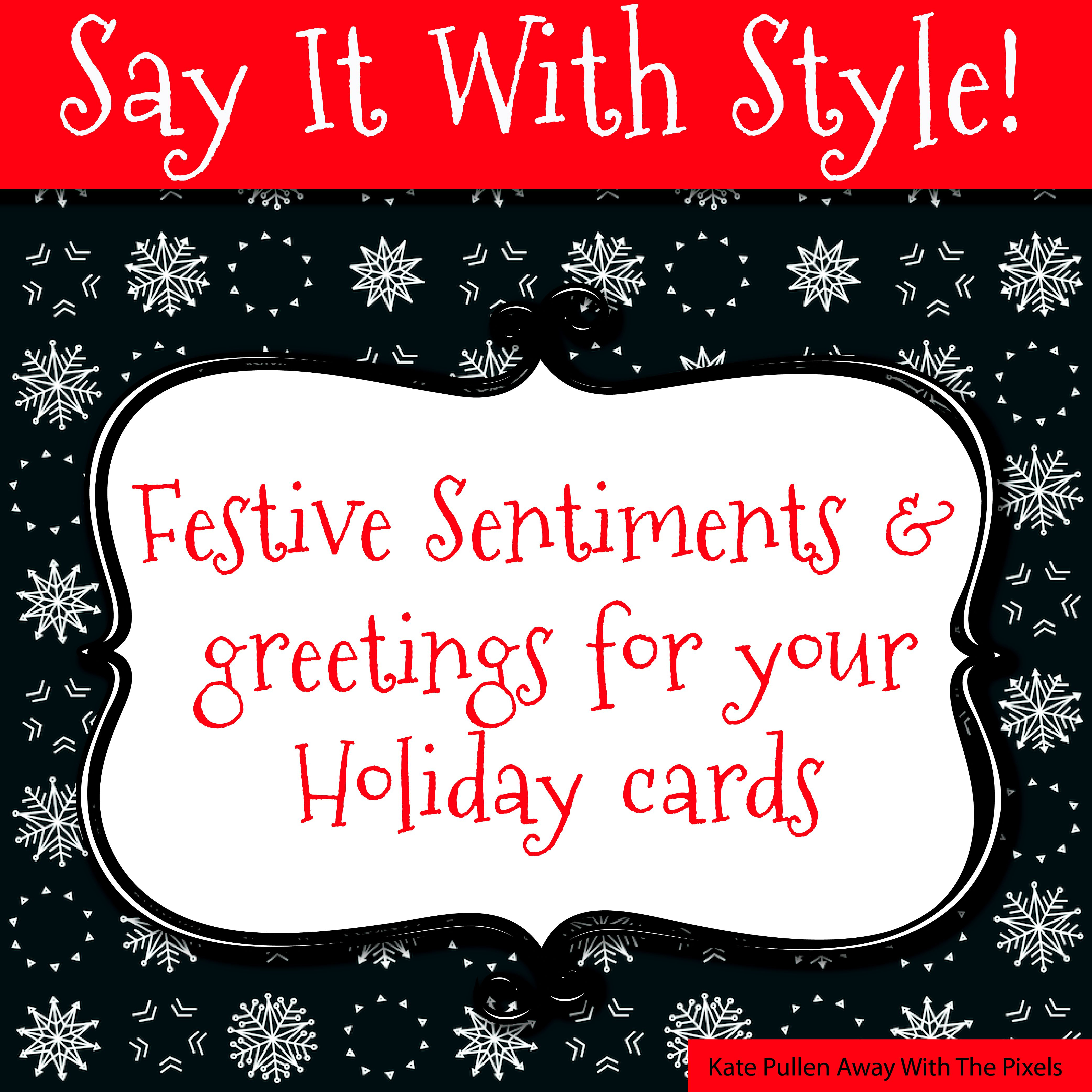 Sentiments And Greetings For Christmas Cards - Free Printable Christmas Cards With Photo Insert