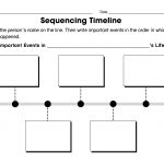 Sequencing Timeline Template: Ordering Biographical Events   Free Printable Sequence Of Events Graphic Organizer