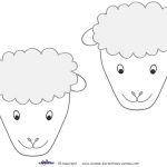 Sheep Mask Template   Kaza.psstech.co   Free Printable Sheep Mask