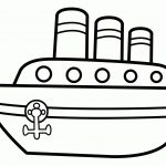Ship Transportation Coloring Pages Steamship For Kids, Printable   Free Printable Boat Pictures