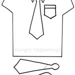 Shirt And Tie Pizza | Craft Ideas | Tie Template, Templates   Free Printable Tie Template