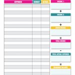 Simple Monthly Budget Tracker (Printable & Digital) | Printables   Budgeting Charts Free Printable