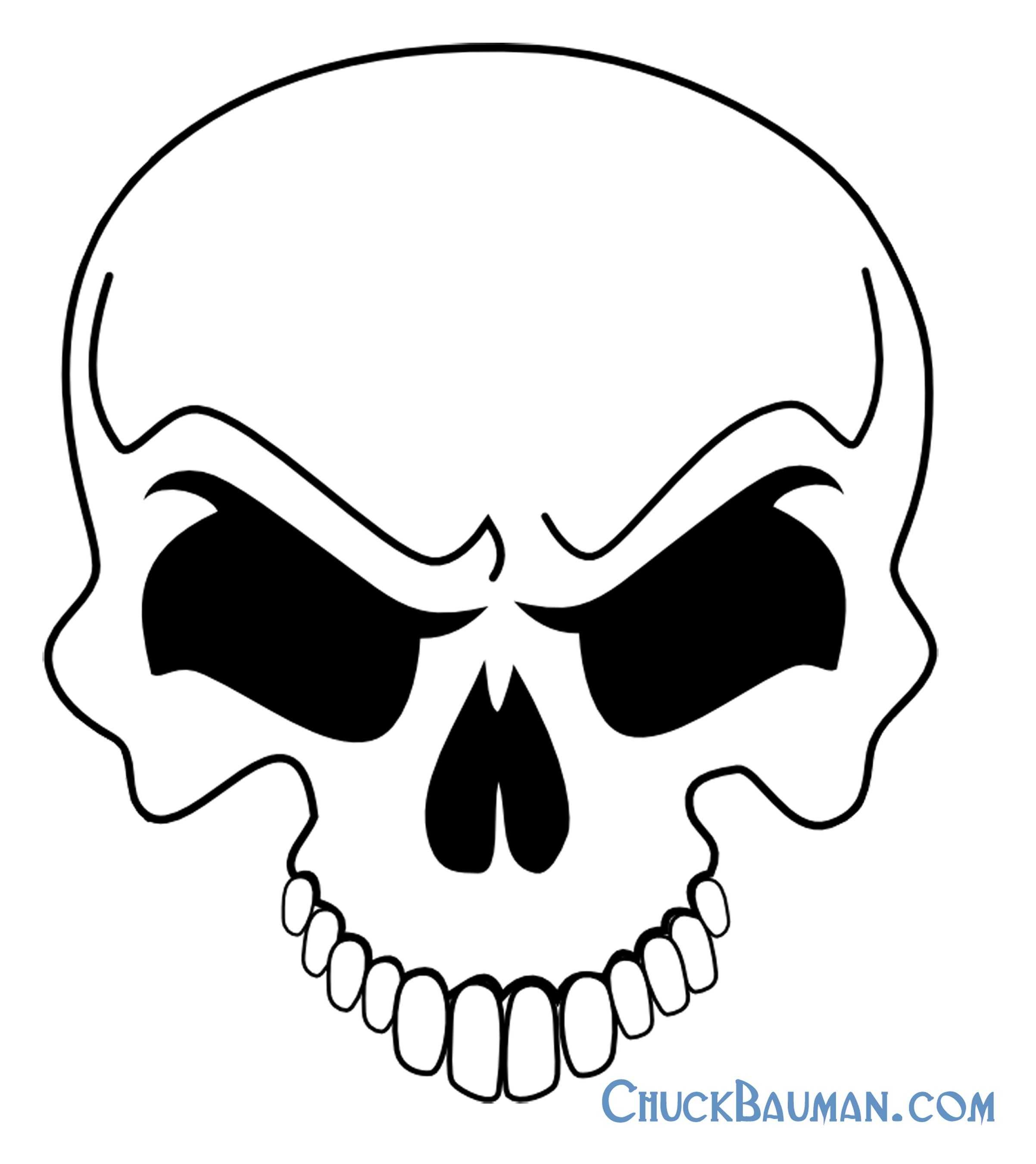 Skull Templates For Airbrushing