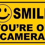 Smile You're On Camera Yellow Business Security Sign Cctv Video   Free Printable Smile Your On Camera