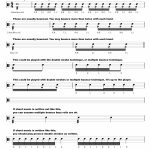 Snare Drum Sheet Music | Learn Drums For Free   Free Printable Drum Sheet Music