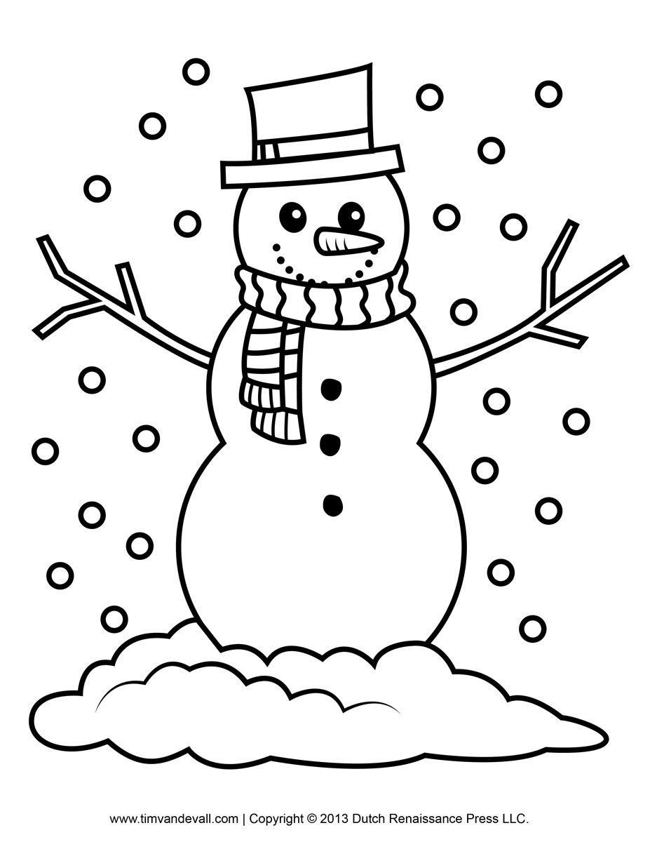 Snowman Pictures To Color | To Color They May Enjoy This Printable - Free Printable Snowman Patterns