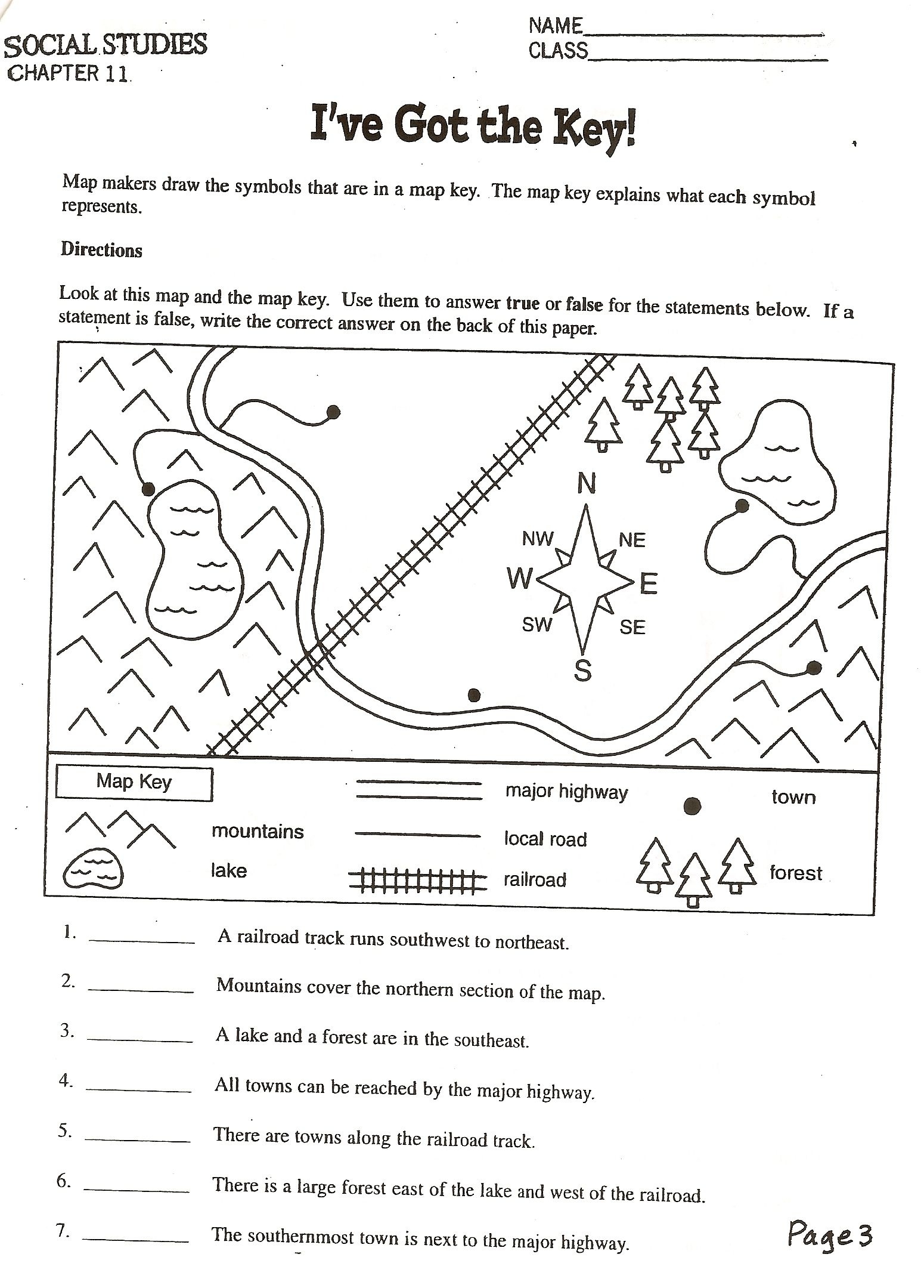 Free Printable Social Studies Worksheets For 6th Graders