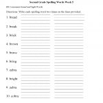 Spelling Worksheets | Second Grade Spelling Worksheets   Free Printable Spelling Practice Worksheets