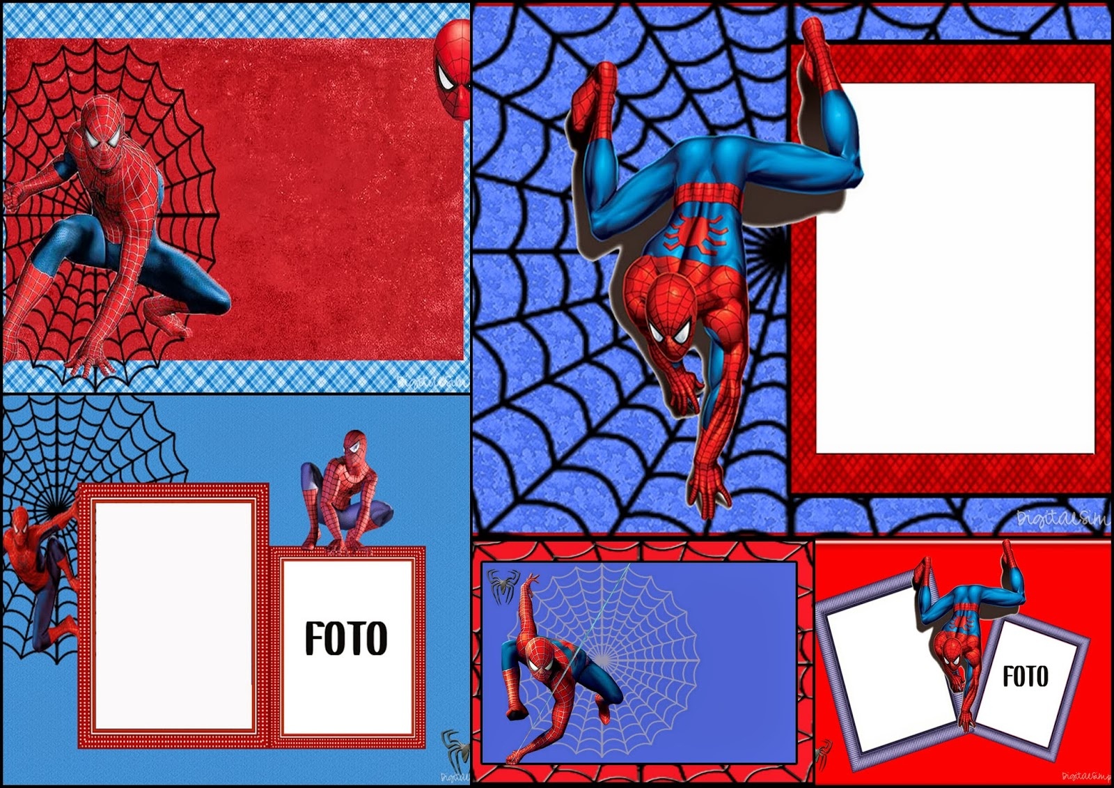 Spiderman: Free Printable Invitations, Cards Or Photo Frames. - Oh - Free Printable Spiderman Pictures