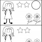 Spot The Differences | Pre K Activities | Kindergarten Worksheets   Free Printable Spot The Difference For Kids