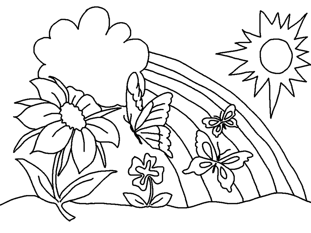 Spring Coloring Pages - Best Coloring Pages For Kids - Free Printable Spring Pictures To Color