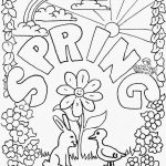 Spring Coloring Pages To Print Agreeable Springtime Coloring Pages   Spring Coloring Sheets Free Printable