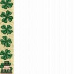 St Patrick's Stationery | Free Downloadable St. Patrick's   Free Printable St Patricks Day Stationery