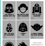 Star Wars Valentines Printables Free Download | Wonderbash   May The Force Be With You Free Printable