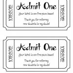 Stirring Free Printable Ticket Template Ideas Airline For Gift Word   Free Printable Admission Ticket Template
