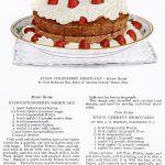 Strawberry Shortcake ~ Free Vintage Food Image   Old Design Shop Blog   Free Printable Dessert Recipes