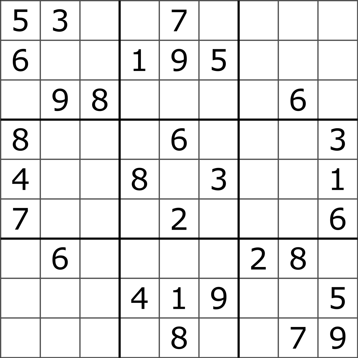 Free Printable Super Challenger Sudoku Free Printable