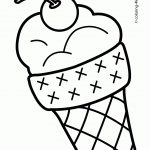 Summer Coloring Pages With Ice Cream For Kids, Seasons Coloring   Free Printable Summer Coloring Pages For Adults