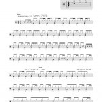 Superstition Sheet Music | Stevie Wonder | Drums Transcription   Free Printable Gospel Sheet Music For Piano