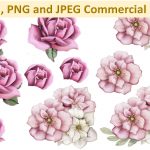 Svg, Png And Jpeg Decoupage, Collage Sheets Woodland Roses C   Free Printable Decoupage Images