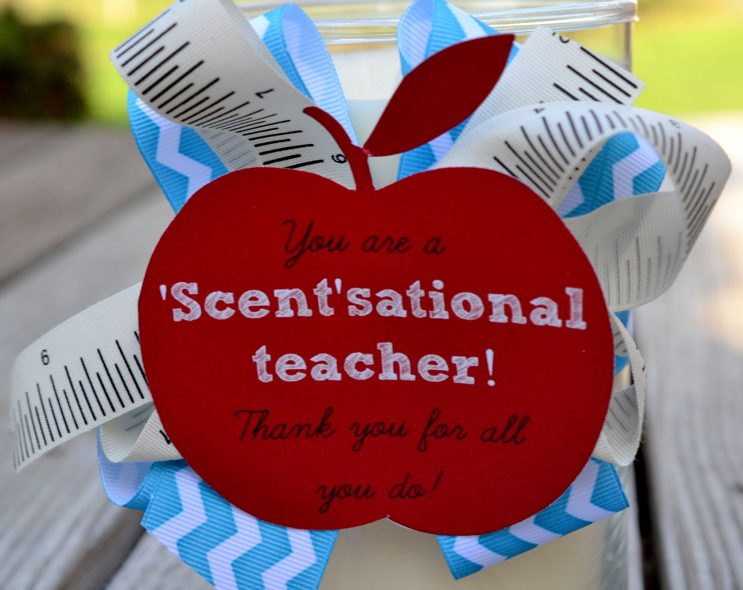 Teacher Appreciation Gift Idea: Candles &amp;amp; Candle Warmers (Plus A - Scentsational Teacher Free Printable