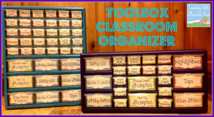 Teaching With A Mountain View Teacher Toolbox Organizerat Last Free 