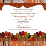 Thanksgiving Dinner Invitation Template Free   Google Search   Free Printable Thanksgiving Dinner Invitation Templates