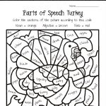 Thanksgiving Parts Of Speech Worksheet | Squarehead Teachers   Math Worksheets Thanksgiving Free Printable