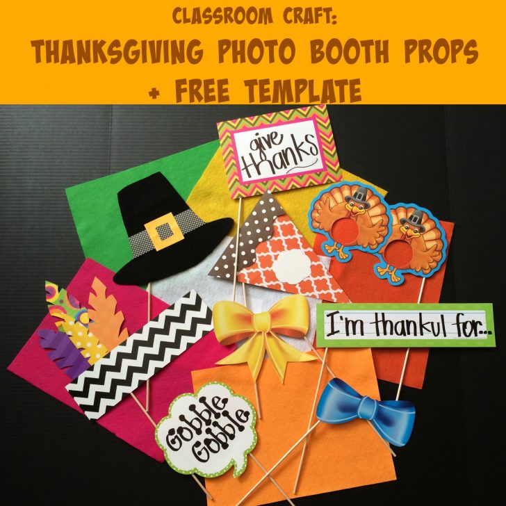 Free Printable Thanksgiving Photo Props