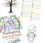 Thanksgiving Printables For Kids   Natural Beach Living   Free Printable Thanksgiving Crafts For Kids