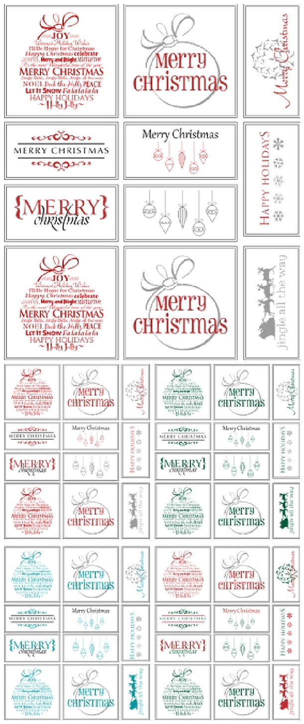 The Best Free Christmas Printables – Gift Tags, Holiday Greeting - Free Printable Christmas Gift Tags
