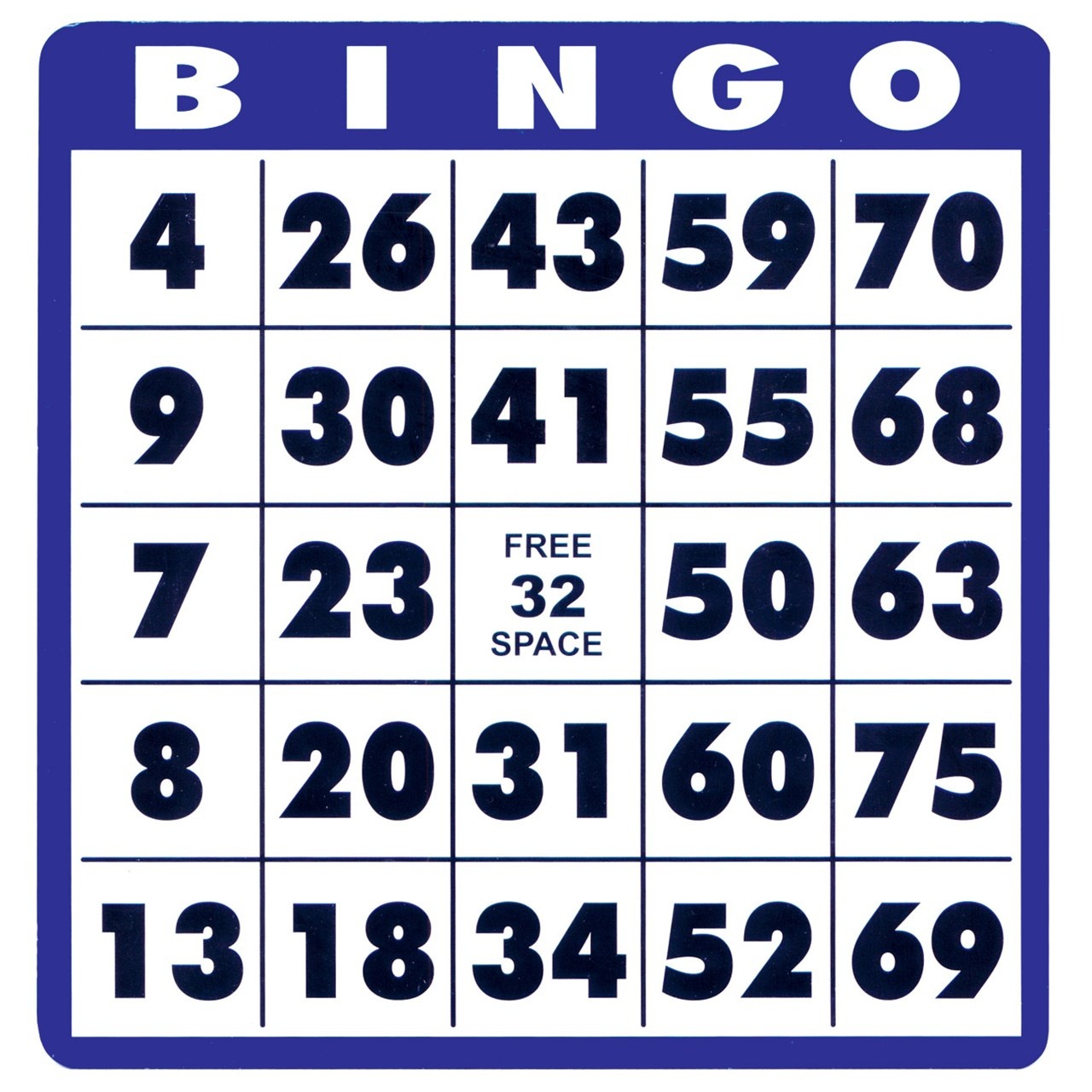 Free Printable Bingo Cards 1 75 | Free Printable