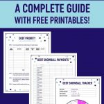 The Debt Snowball Method: A Complete Guide With Free Printables   Free Printable Debt Snowball Worksheet