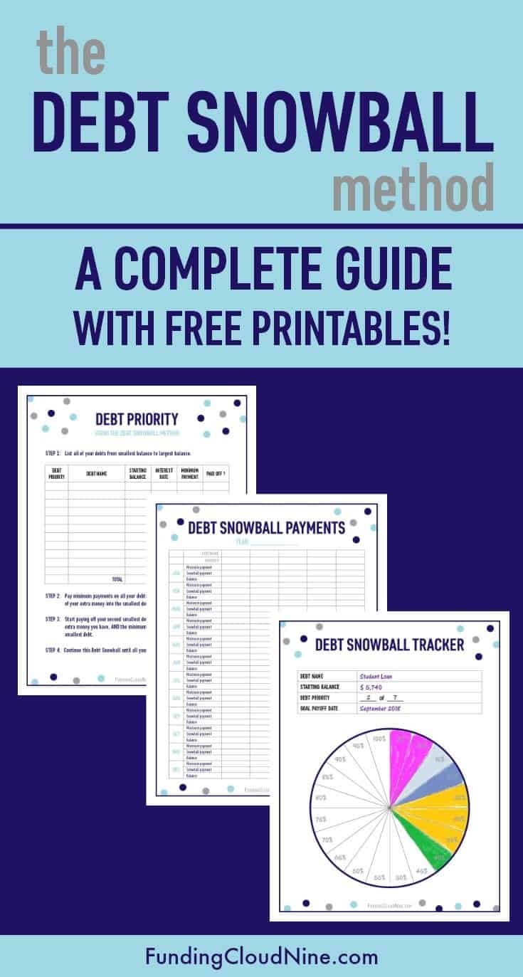 The Debt Snowball Method: A Complete Guide With Free Printables - Free Printable Debt Snowball Worksheet